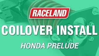 How To Install Raceland Honda Prelude Coilovers [upl. by Mervin566]