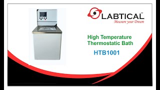 HTB1001  High Temperature Thermostatic Bath [upl. by Rahas]