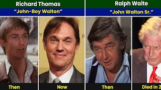 The Waltons 1972 Cast Then and Now 2024 [upl. by Louisette175]