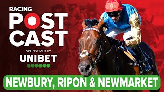 Newbury Ripon and Newmarket Preview  Horse Racing Tips  Racing Postcast sponsored by Unibet [upl. by Ennaus]