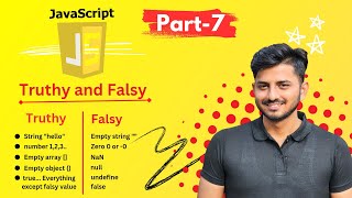 Truthy and Falsy Values in JavaScript  Easy Guide for Beginners What Are Truthy and Falsy Values [upl. by Severen]