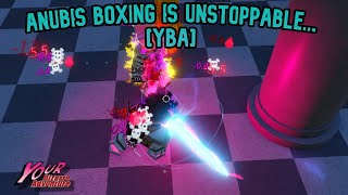 YBA Anubis Boxing is UNSTOPPABLE [upl. by Treva]