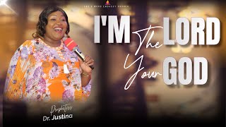 IM THE LORD YOUR GOD  SUNDAY SERVICE  PROPHETESS DR JUSTINA OJOGWU [upl. by Cliff411]