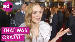 NOSFERATU LilyRose Depp on having vampire NIGHTMARES [upl. by Sukey]