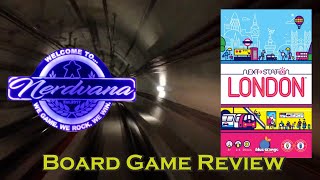 Next Station London Board Game Review [upl. by Seyah]