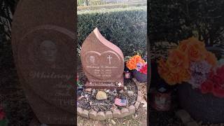 Whitney Bobbi Christina and Cissy Houston grave site shorts whitneyhouston popmusic [upl. by Juster]