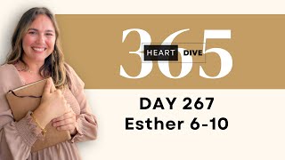 Day 267 Esther 6 10  Daily One Year Bible Study  Audio Bible Reading with Commentary [upl. by Trout]