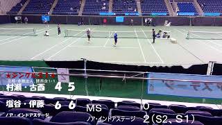 第39回テニス日本リーグ ファーストステージ1日目（女子） vs ノア・インドアステージ [upl. by Melessa636]