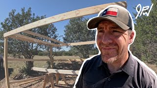 Rural Dad makes Imperfect Woodshed [upl. by Caraviello278]