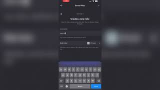 How to Add Roles on Discord Mobile [upl. by Ynnatirb646]