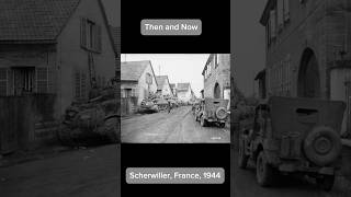 Then and Now pictures from ww2 france history military veteran thenandnow trending shorts [upl. by Enaira487]