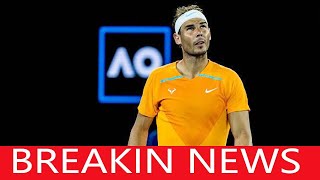 The percentage chance of Rafael Nadal playing in the Australian Open 2025 has been given if he succe [upl. by Rebel]