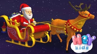 La Canción de Santa Claus 🎅 Canciones Navideñas para Niños  HeyKids [upl. by Pitarys]