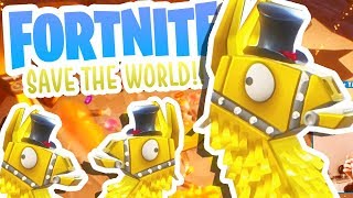 MYTHIC LOOT LLAMA Fortnite Save The World 3 [upl. by Fiedling840]