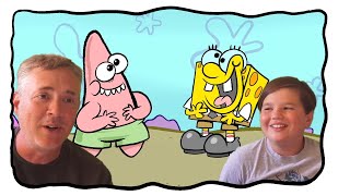 Dad and Son make a NEW SpongeBob SquarePants Show [upl. by Enyleuqcaj]