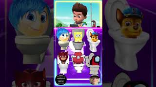 Inside Out Toilet Spongebob Toilet Paw Patrol Toilet Pj Masks Toilet Among Us Toilet  Tiles Hop [upl. by Ajiram]