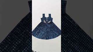 Beautiful Frock Design Making [upl. by Alolomo]