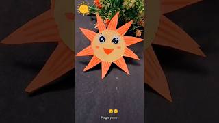 Diy Easy kids Paper craft 🌞💫😨shorts trending viralvideo funny story craft diy kids ytshorts [upl. by Eidroj249]