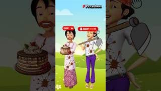 Masha main lumpur kartunlucu kartun cartoon shorts [upl. by Essile]