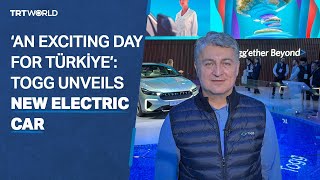 ‘An exciting day for Türkiye’ TOGG unveils new electric car in Las Vegas [upl. by Meyeroff]