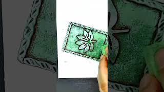 quot3D Leaf Tile Painting for Beginners  Acrylic Texture Art StepbyStepquot  Daily Doodle Hour Studioquot [upl. by Andi]