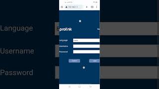 how to login prolink pocket router shorts shortvideo shortsvideo short [upl. by Hannus677]