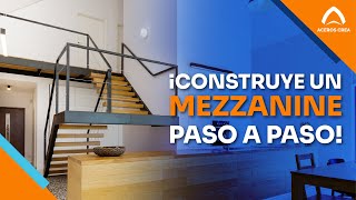 🤔 Cómo Construir un Mezzanine en 8 sencillos pasos 🙌 [upl. by Tutto]