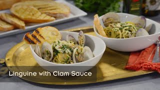 Classic Linguine with Clam Sauce by Chef Andrew Zimmern [upl. by Clougher]