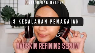 REVIEW 1 TAHUN PEMAKAIAN AVOSKIN REFINING SERUM [upl. by Cassell]