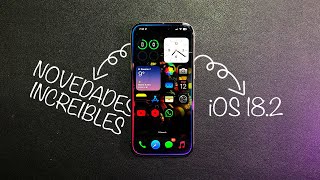 15 cosas Nuevas e INCREÍBLES de iOS 182 para tu iPhone [upl. by Safire525]