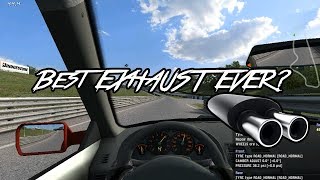 IS THIS THE BEST EXHAUST SETUP  Live for Speed Gameplay 6 [upl. by Byrne355]