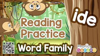 IDE  Practice Reading  Monkey Phonics  Practice Reading [upl. by Fritzie]