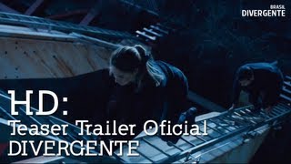 HD Teaser de quotDivergentequot Legendado PTBR [upl. by Ezechiel436]