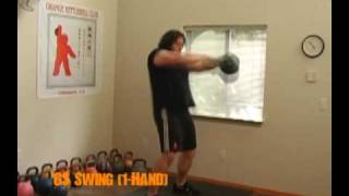 Swing Girevoy Sport Kettlebell Exercise [upl. by Eusoj221]