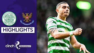 Celtic 20 St Johnstone  Giakoumakis Makes an Impact on First Start  cinch Premiership [upl. by Niccolo]