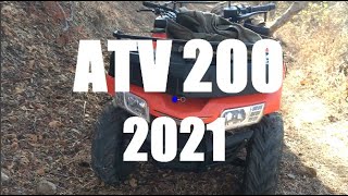 Cómo encender cuatrimoto ATV 200 2021 Italika  Paso a paso [upl. by Woodie242]