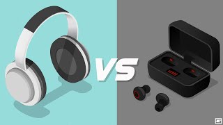 Headphones vs Earbuds  Which Ones Better [upl. by Nnylatsyrk298]