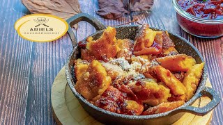 Kaiserschmarrn mit Zwetschgenröster  Zwetschgenkompott Hausmannskost [upl. by Secnirp]