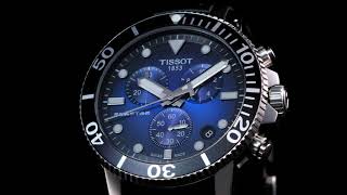 Tissot bei uhrcenter Seastar 1000 Chrono Quartz T120 417 17 041 00 [upl. by Anelas]