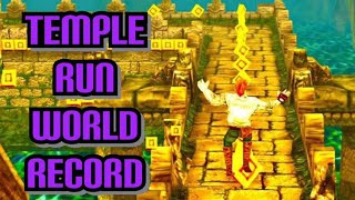 Temple Run World Record 2022 [upl. by Zoha621]