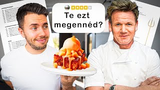 Elkészítettem GORDON RAMSAY éttermének a MENÜJÉT [upl. by Baer8]