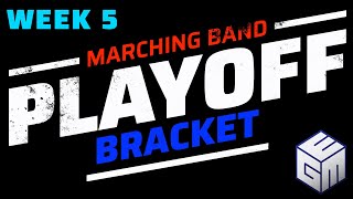 2024 Marching Band Playoff Week 5 [upl. by Coco534]