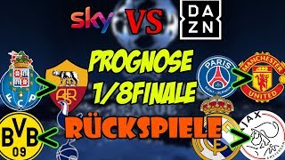 Champions League Rückspiele PrognoseVorschau Schafft Ajax und der BVB die Überraschung [upl. by Tesler]