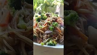 Pancit bihon satisfying food asmrfood [upl. by Vander]