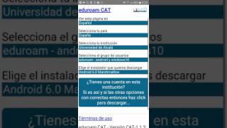 Configurar eduroam en Android en la UAH [upl. by Bebe792]