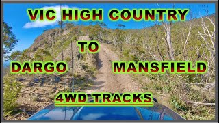 Dargo To Mansfield –  Which 4WD Tracks To Take [upl. by Tnayrb]