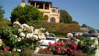 A pretty house in Tiburon California right on the San Francisco Baywmv [upl. by Nodarb]