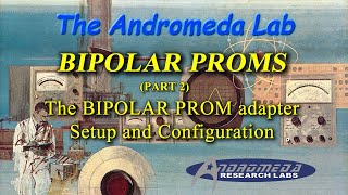 Configuring the BIPOLAR PROM adapter to read and program bipolar proms in arcade and video games [upl. by Anairo870]