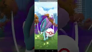 Suicune Raid Suicune pokemongo 1000subscriber 100ivbeautifulpokemon teamrocket [upl. by Shayne814]