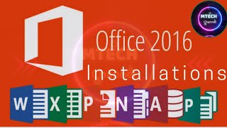 How to install MS Office 2016 ISO File in Windows 10 step by step [upl. by Nakhsa162]